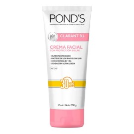 Pond's Crema Facial Clarant B3 Con Protección Solar 200 G Mixta