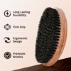 360 Curved Wave Brush For Men & Beard - Soft