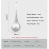 Boundless Voyage Titanium Long Handle Ladle Soup Spoon Thickeness Tableware