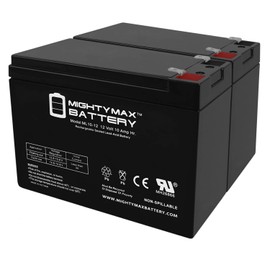 Mighty Max Battery 12V 10AH GT 300 Scooter Battery - 2 Pack
