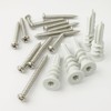 Drywall Anchor Kit 100pcs – Self Drilling Wall Plugs &