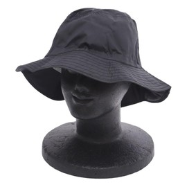KiU K70-900 Hat, For Rain or Shine, UV Protection, Packable, Bucket Hat, Black, Men's, Women's,