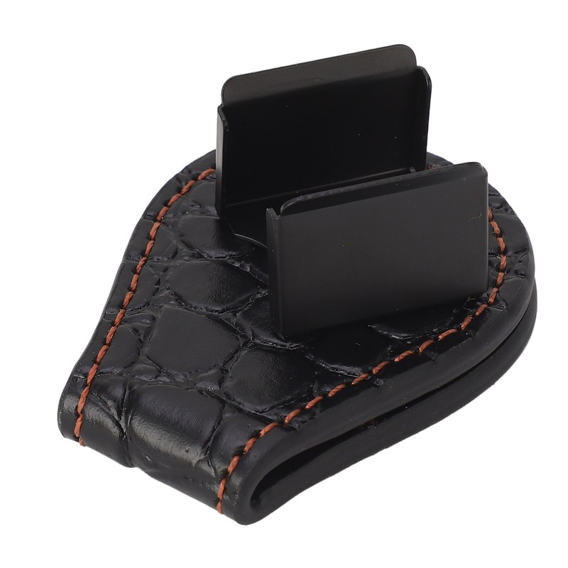 Billiard Chalk Holder Leather Portable Pool Cue Chalk Case with