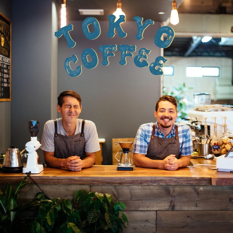 TOKYO COFFEE Organic Blend, Medium Roast Whole Bean Coffee from