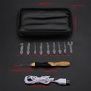 9 in 1 USB Rehargeable Light up Crochet Hooks Hand