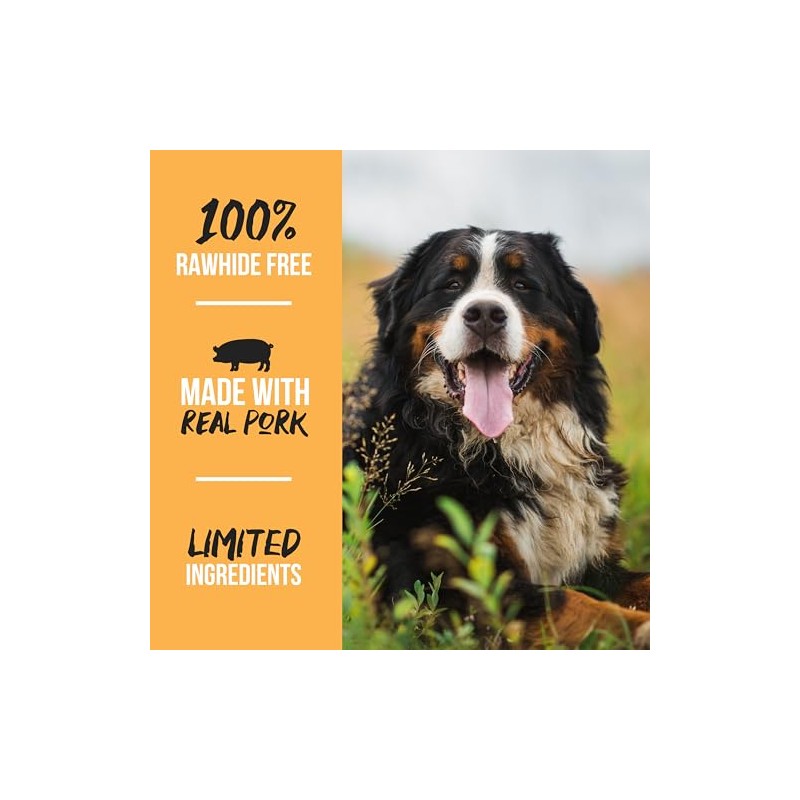 Grillerz Pork Femur Bone, 1 Count, Rawhide Free, All Natural