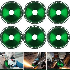 ALEXPRE 6 Packs 4 Inch Indestructible disc for Grinder, Composite Multifunctional Indestructible Cutting Disc 2.2, Cut Everything in Seconds, for Smooth Cutting, Chamfering, Grinding of All Materials