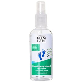 Desodorante para pies Liquido de Piedra de Alumbre De Potasio-Sin Clorhidrato De Aluminio Alcohol- Elimina El Mal Olor  bienestar NEEM ERFRE          