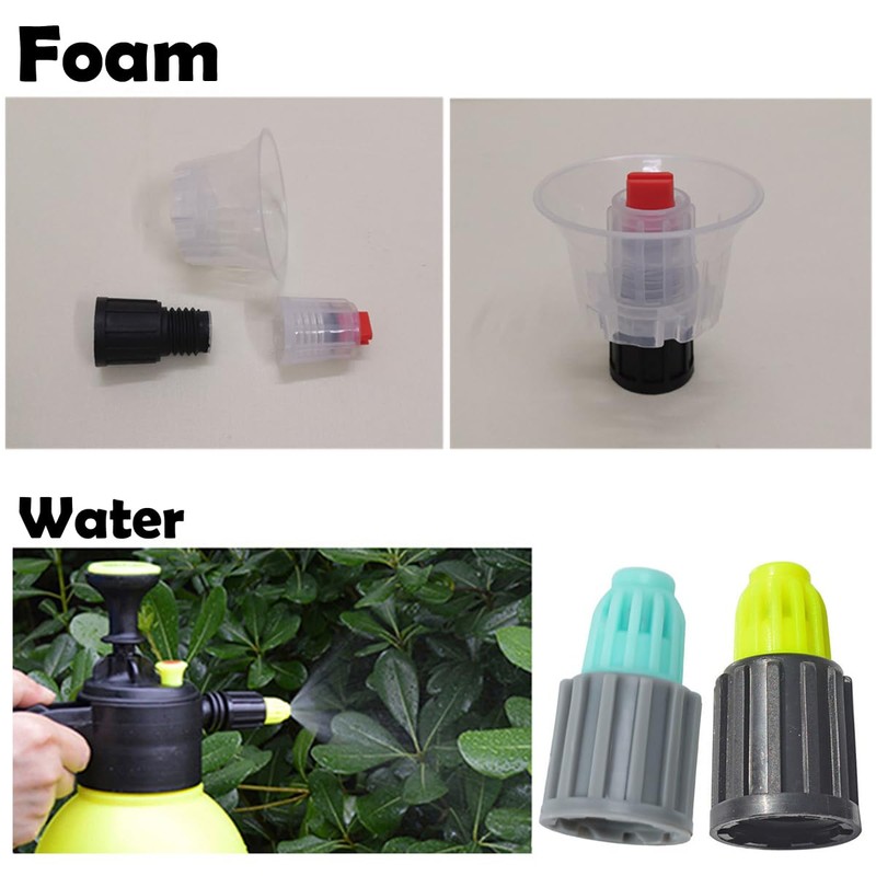 TorSor 3 Pack Water and Foam Nozzle Tips Head Replacement
