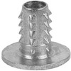 Threaded Insert Nut, 1/4-20 x 13mm Knock-in Style with Flange