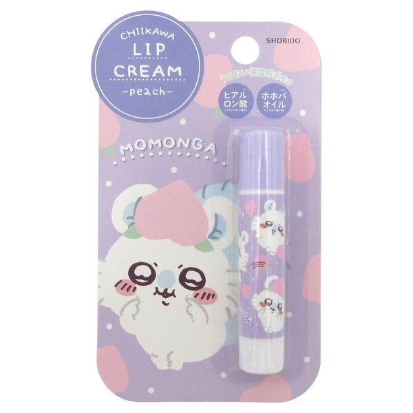 Shobido Chiikawa Lip Balm Momonga Peach Scent 467185 Twitter LINE Stamp Something Small Cute