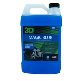 3D Magic Blue - Water Resistant Tire Shine - Repels Rain & Water on Wet Roads for Long Lasting Tire Shine & Protection 1 Gallon