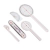 5Pcs Finger Small Joint Goniometer Clear Scale Transparent PVC Finger