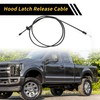X AUTOHAUX 1 Pcs Hood Latch Release Cable for Ford