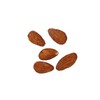Roasted Unsalted Almonds, 1 Pound Bag, The Hampton Popcorn &