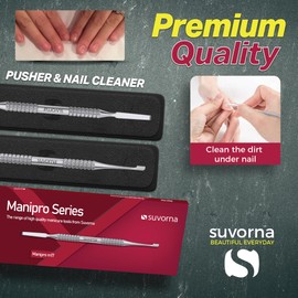 Suvorna Ador Profi Nagel Nagelhautschieber Profi Nagel Nagelhautschneider Nagel Nagelhautschieber Nagelhautschieber Nagelhautschneider Nagelhautentferner Nagelhautentferner Maniküre Werkzeuge