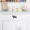 TEHAUX 1 Set Drawer Handle, Cute Dog Knobs with Screw