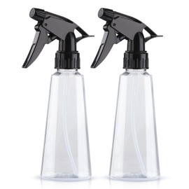 D Dymoece Plastic Spray Bottles, 2 Pack Water Fine Mist Spray Bottles for Plants, Cleaning, Cooking, Pet Leak Proof Cleaning Spray Bottle