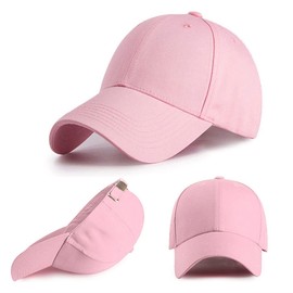 Bakicey Baseball Cap Unisex Outdoor Sun Hat Women's Baseball Cap Cotton Baseball Caps Adult Casual Hip Hop Baseboard Baseball Cap Adjustable Men's Baseball Cap, pink, Unit size