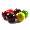 Vasefill Artificial Apple Extra-large 3.75-in Round Apples Fake Fruit Red