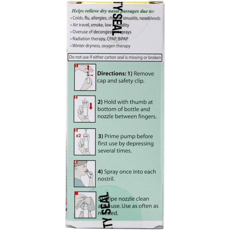 Special pack of 6 AYR SALINE NASAL GEL SPRAY 0.75
