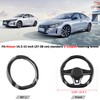 West Llama Flat Bottom Car Steering Wheel Cover for Nissan,D