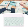 78 Key Wireless Bluetooth Keyboard 32.8ft Ergonomic Ultra Thin Silent