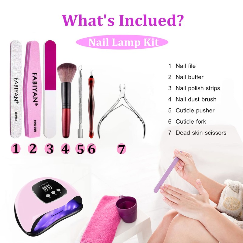 BIGBEAR UV Light for Nails, 48W LED Nail Light for