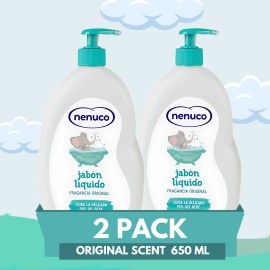 Nenuco Baby Body Wash –Original Scent, 21.9 fl oz, Dermatologist-