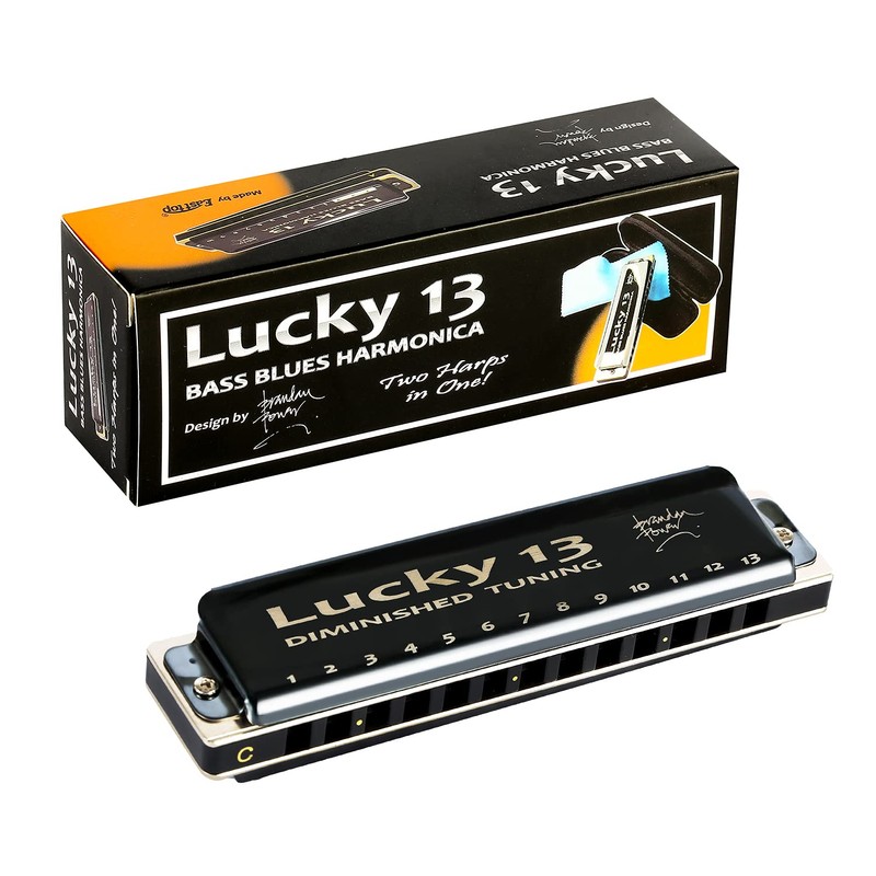 East top Harmonica Blues Harmonica 13 Holes Alexi Jazz Expert