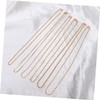 NUOBESTY Fashion Gold Metal Chain Necklace 6pcs for Women's Jewelry
