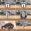 DITOSH 12 Cup Stovetop Espresso Maker Stainless Steel Moka Pot