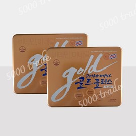 Korea Eundan Vitamin C Gold Plus Mineral Zinc Large Capacity 2 Boxes (480 Tablets) / 고려은단 비타민C 골드플러스 미네랄 아연 대용량 2박스 (480정)