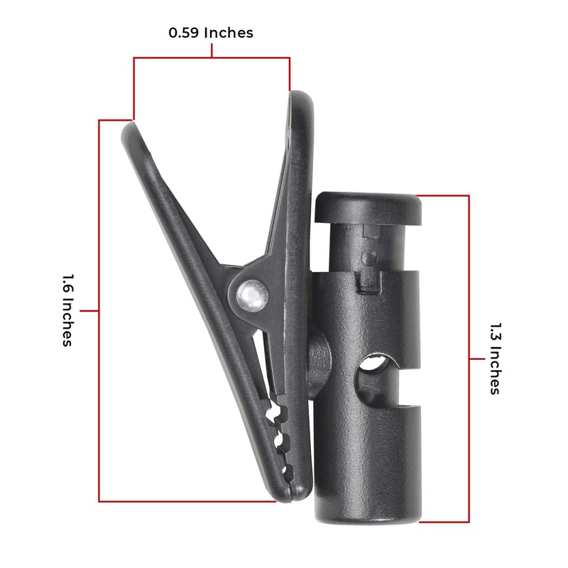 ECS WordHear-O 3.5mm Transcription Headset with in-line Stereo/Mono & Volume,