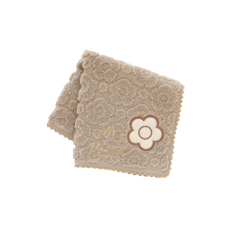 MARY QUANT 000284-0004-004 Women's Handkerchief Towel Hand Towel, Antibacterial, Odor