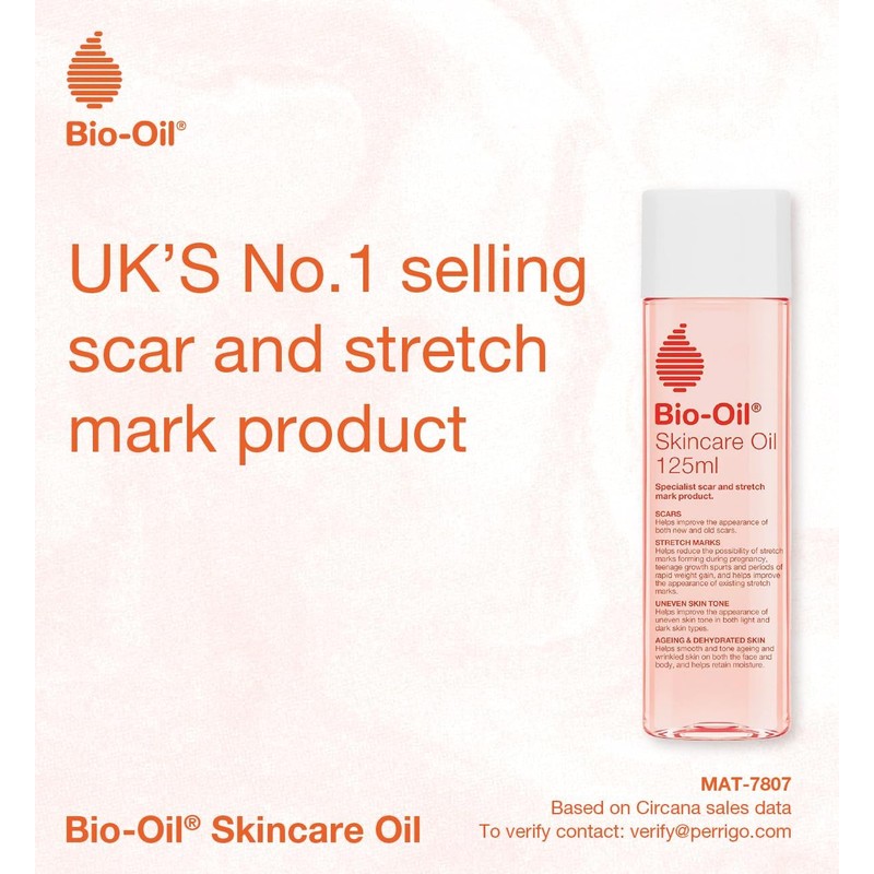 Bio-Oil, Aceite Corporal, Disminuye Cicatrices y Estrías, Skincare Oíl, 200