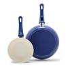 GreenLife Non Stick Fry Pan Set (7" & 10"), Non-Toxic