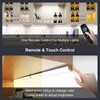 Under Cabinet Lighting Wireless with Remote,Rechargeable Battery Operated Closet Lights,3