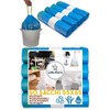 60 Bags 55 x 65 cm Blue Talc Scented 40