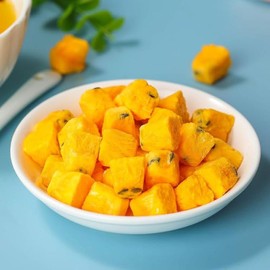 Freeze Dried Passion Fruit, Sugar Free, Healthy Snacks，Sweet and Sour, Original, Simple Ingredients, Used for Cakes, Beverages, and Baked Goods,Is The Ideal Fruit Tea, 200g/7oz