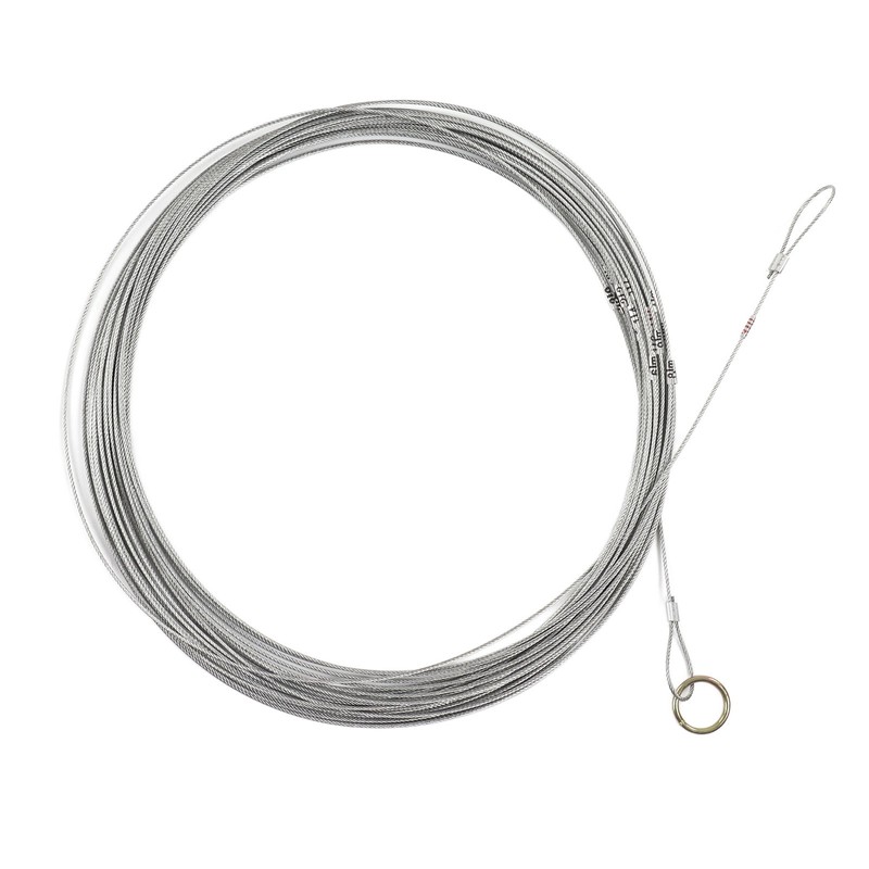 Steel Wire Measuring Rope Good Flexibility Sturdy Steel Rope Measuring