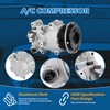 Vinomkii AC Air Conditioner Compressor with Clutch 88310-06240 Compatible with