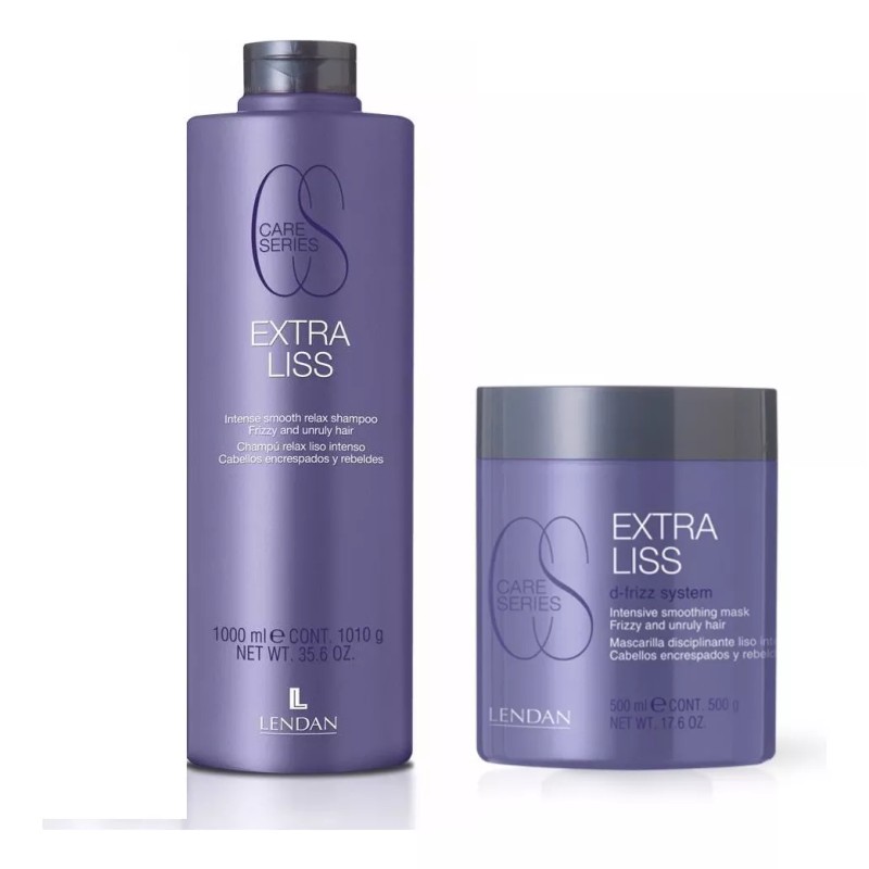 Lendan Extra Liss Lendan Shampoo 1l + Mascarilla Anti-frizz 500ml