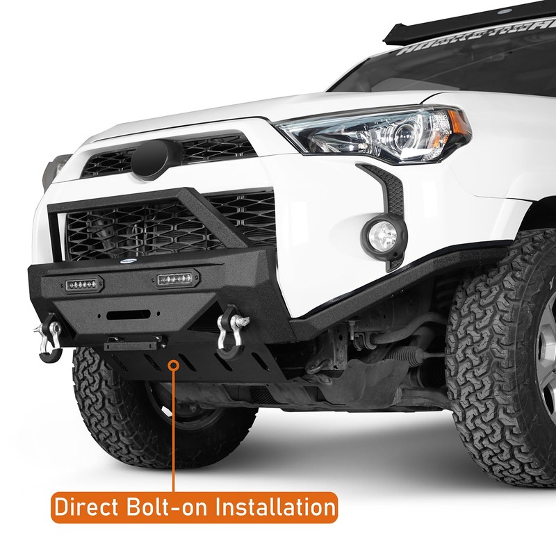 u-Box 4Runner Front Skid Plate Compatible Front Stubby Bumper for