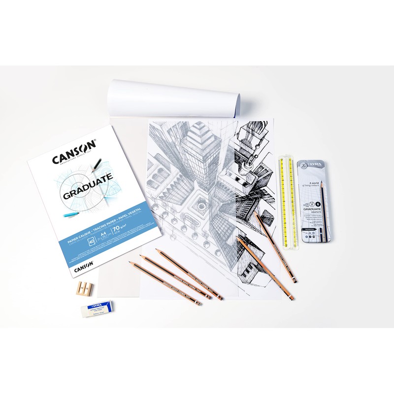 CANSON Graduate Tracing Paper A4 70gsm (Pack of 40)