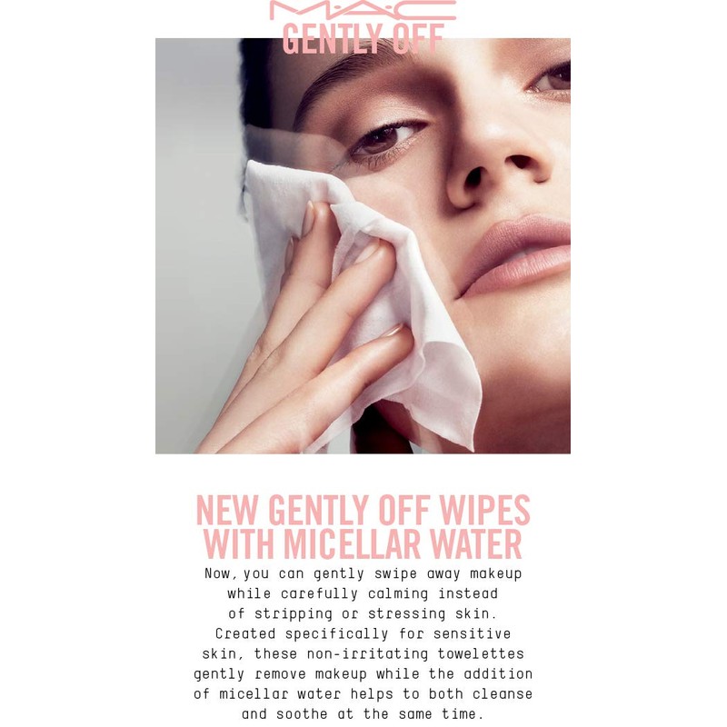 MAC Gently Off Wipes + Micellar Water