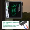 Mingzhe IP54 4*90° Portable Digital Inclinometer LCD Backlight Digital Protractor