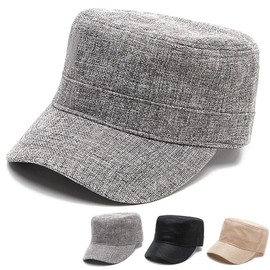 Laquest Large Size Work Cap, For Spring and Summer, Max. 25.6 inches (65 cm), Hat, UV Protection, Men's/Women's, Black