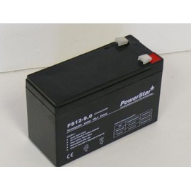 POWERSTAR Brand-12V 9AH Sealed Lead Acid Battery for Electric Scooter and Toy Car -2YR Warranty
