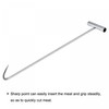 uxcell 23inch T-Handle Meat Boning Hook, Galvanized T Hooks for